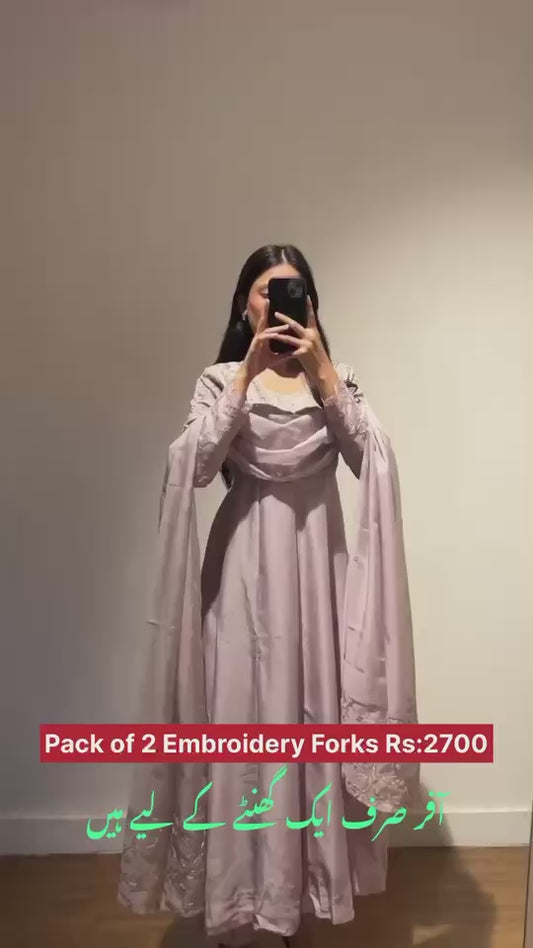 Pack of 2 Embroidery Froks RS:2700